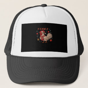 Gorra De Camionero Pollo Clásico F-Caw-F Moderno Informal