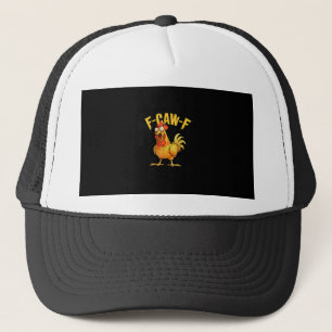 Gorra De Camionero Pollo divertido F-Caw-F – Humor gráfico hilarante 