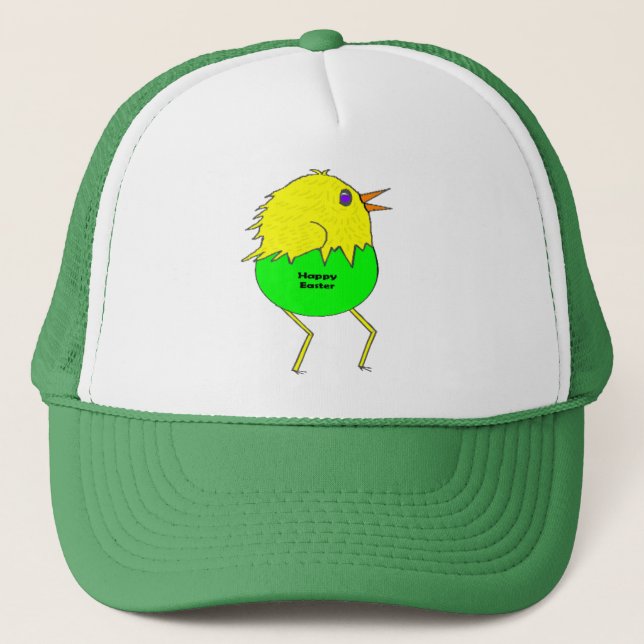Gorra De Camionero Pollo en ejecución (Anverso)