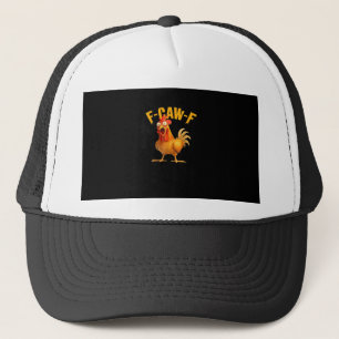 Gorra De Camionero Pollo F-Caw-F divertido F-Caw-F Clásico Genial