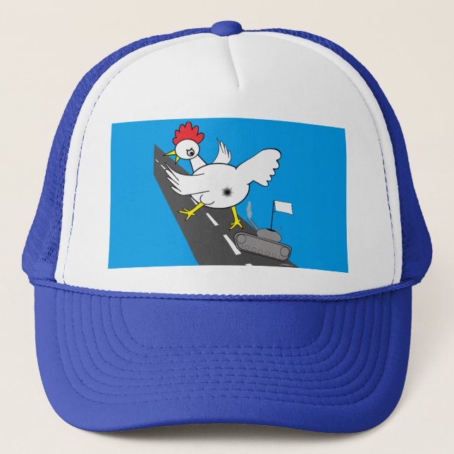 Gorra De Camionero ¡Pollo gigante! (Anverso)