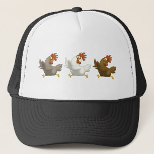 Gorra De Camionero Pollos