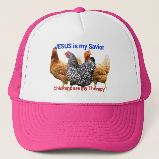 Gorra De Camionero Pollos (Anverso)