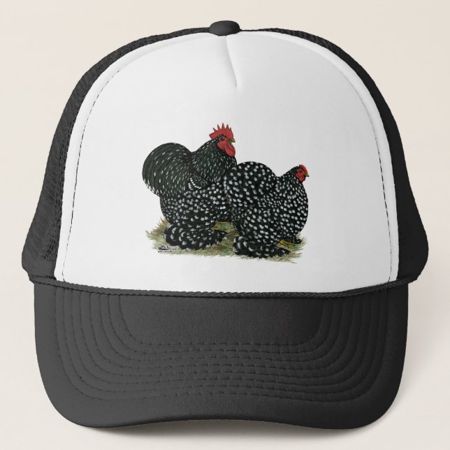 Gorra De Camionero Pollos con motor Cochin (Anverso)