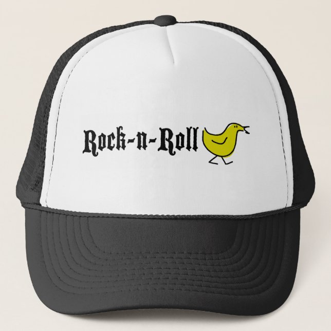Gorra De Camionero Polluelo del Roca-N-Rollo (Anverso)