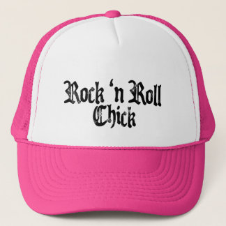 Gorra De Camionero polluelo del rollo de la roca n