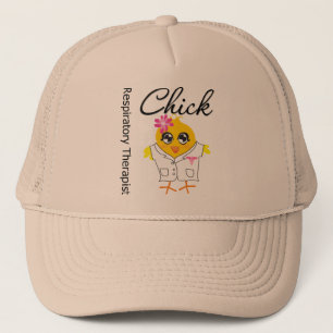 Gorra De Camionero Polluelo del terapeuta respiratorio