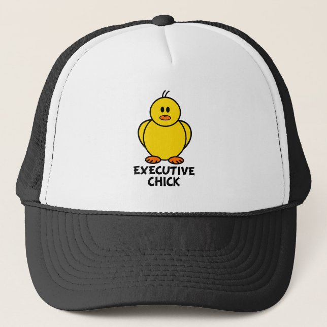 Gorra De Camionero Polluelo ejecutivo (Anverso)
