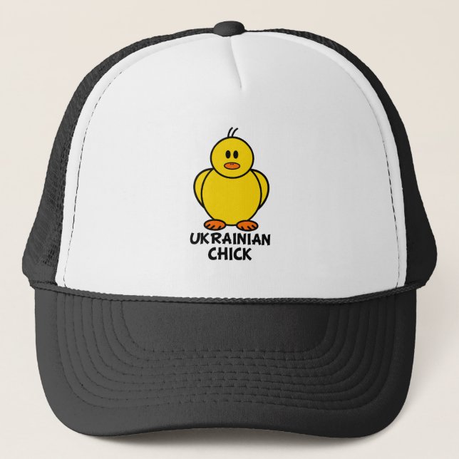 Gorra De Camionero Polluelo ucraniano (Anverso)
