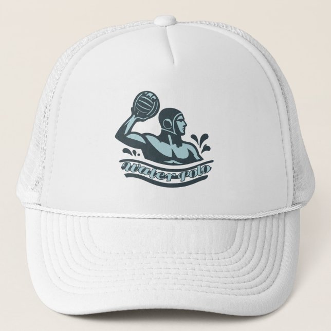Gorra De Camionero Polo Acuático (Anverso)