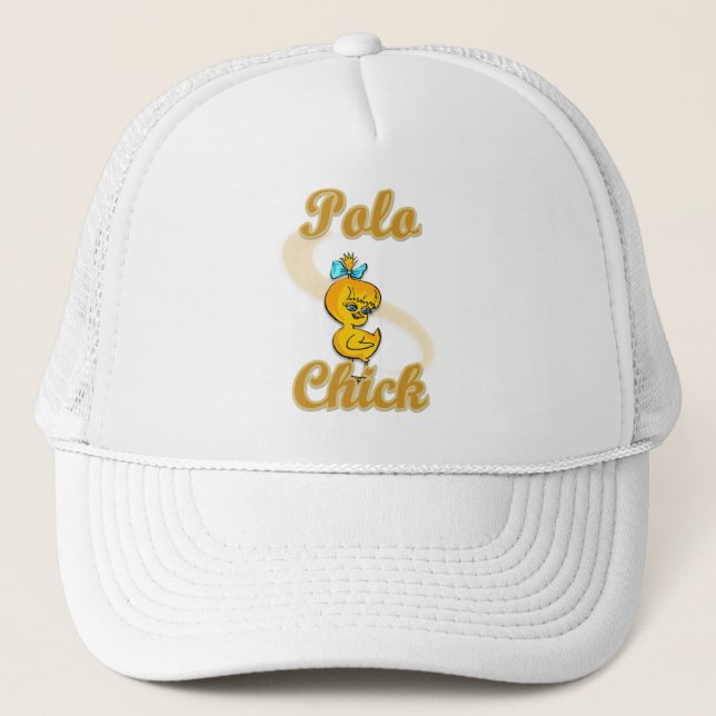Gorra De Camionero Polo Chick (Anverso)