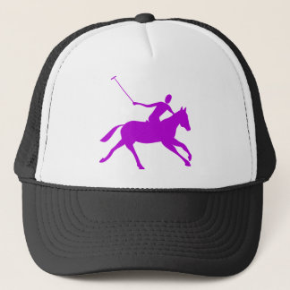 Gorra De Camionero Polo - Morado