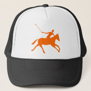 Gorra De Camionero Polo - Naranja