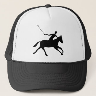 Gorra De Camionero Polo - Negro