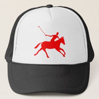 Gorra De Camionero Polo - Rojo