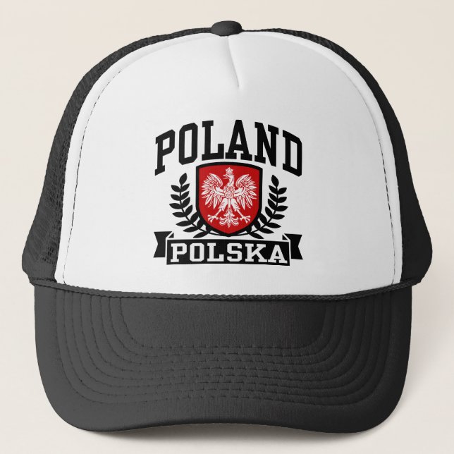 Gorra De Camionero Polonia Polska (Anverso)