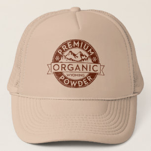 Gorra De Camionero Polvo orgánico superior de Wyoming