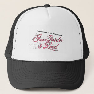 Gorra De Camionero Polvo y ventaja de arma