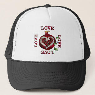 Gorra De Camionero Pomegranate Heart LOVE Valentine
