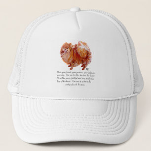 Gorra De Camionero Pomerania Recuerdo Macho