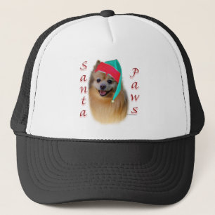 Gorra De Camionero Pomerania Santa Paws
