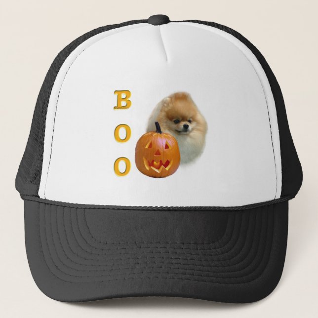 Gorra De Camionero Pomeranian Boo (Anverso)