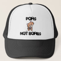 POMS NO BOMBARDEA el gorra del camionero