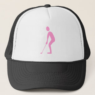 Gorra De Camionero Poniendo - Rosa