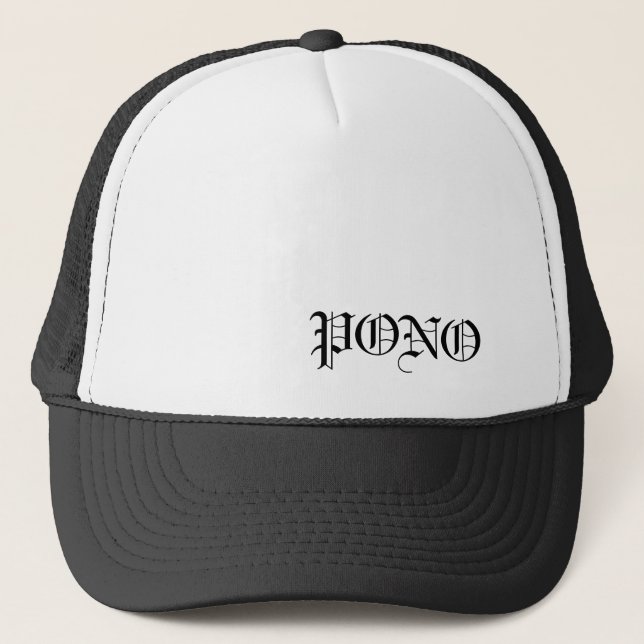 Gorra De Camionero Pono-PalaPala-Camionero (Anverso)