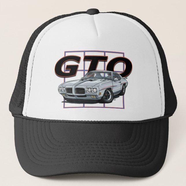 Gorra De Camionero Pontiac 1970 GTO (Anverso)