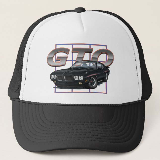 Gorra De Camionero Pontiac 1970 GTO (Anverso)