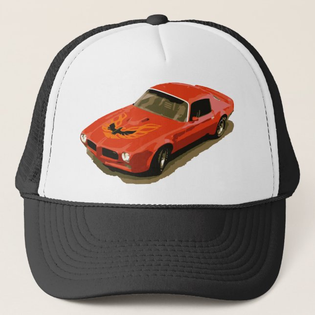 Gorra De Camionero Pontiac Firebird (Anverso)
