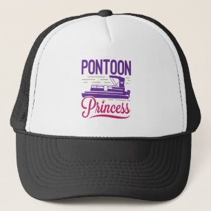 Gorra De Camionero Pontoon Princess Pontooning Motor Bote