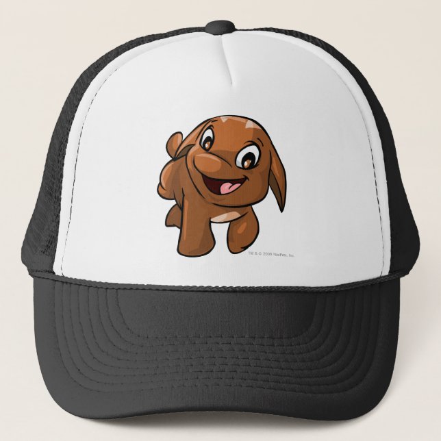 Gorra De Camionero Poogle Brown (Anverso)