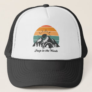 Gorra De Camionero Poop En Los Bosques
