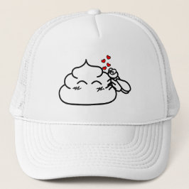 Gorra De Camionero Poop in Love - Brootsch the PooPoo