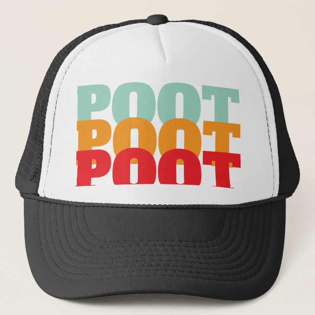 Gorra De Camionero Poot 3X (Anverso)
