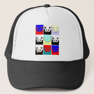 Gorra De Camionero Pop Art Panda