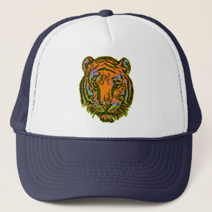 Gorra De Camionero Pop Art TIGER HEAD + tu trasero. e ideas