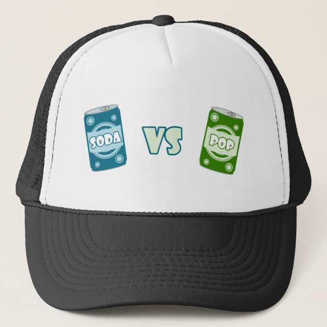 Gorra De Camionero Pop vs Soda (Anverso)