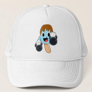 Gorra De Camionero Popsicle en el entrenamiento de la fuerza con camp