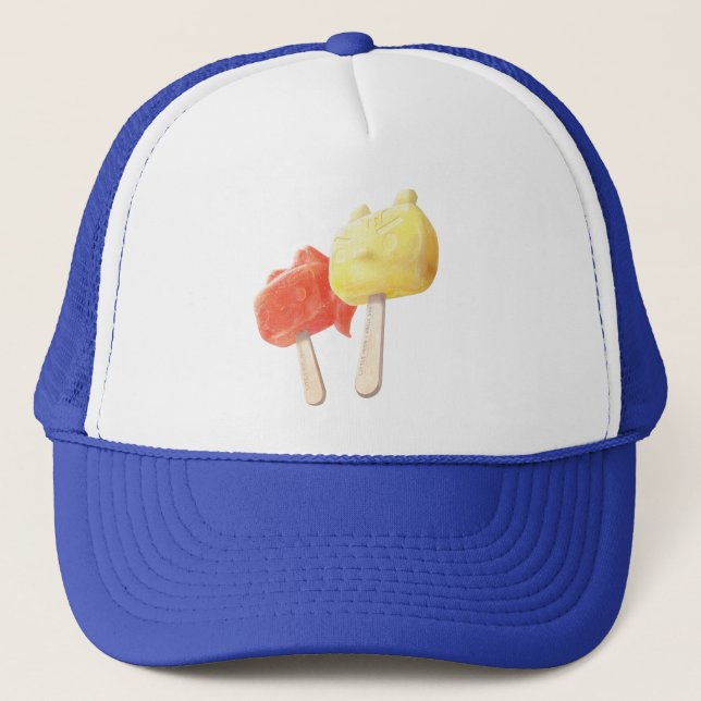 Gorra De Camionero Popsicles de caracteres (Anverso)