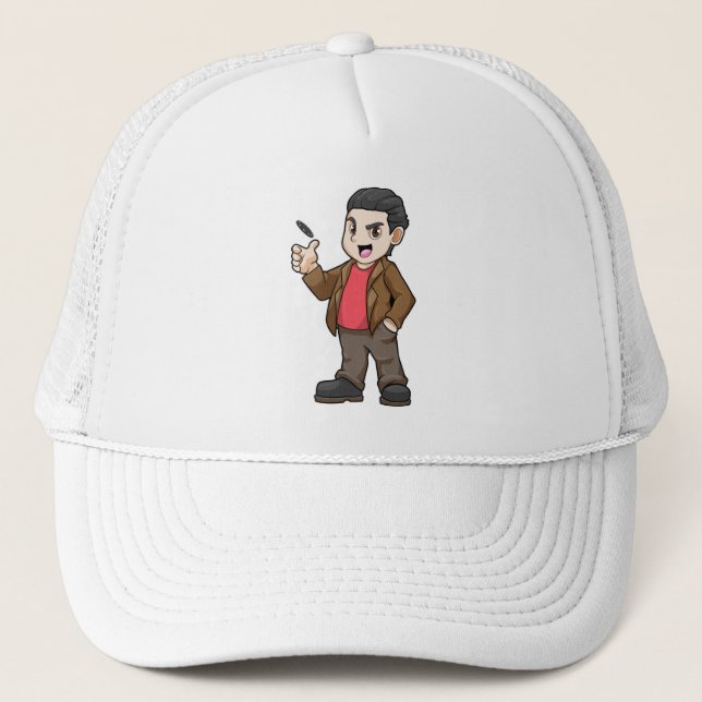 Gorra De Camionero Póquer con amigos (Anverso)