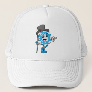 Gorra De Camionero Póquer con fichas de póker