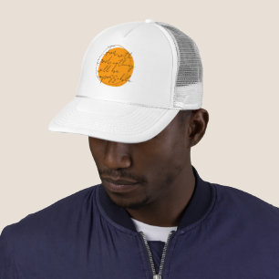 Gorra De Camionero Por Dios Blanco