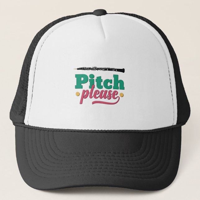 Gorra De Camionero Por favor:Oboe (Anverso)