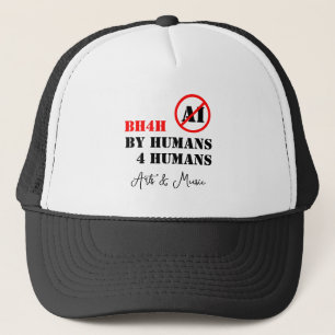 Gorra De Camionero Por Humans 4 Humans / Arts & Music (BH4H)