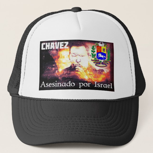 Gorra De Camionero Por Israel de Chavez Asesinado (Anverso)