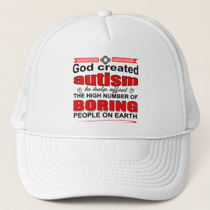 Gorra De Camionero Por qué Dios creó el autismo