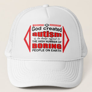 Gorra De Camionero Por qué Dios creó el autismo